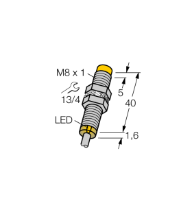 Индуктивный датчик - NI6U-EG08-AP6X - 4635800 Turck