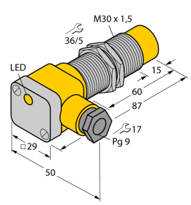 Индуктивный датчик - NI15-G30SK-AP6X - 46482 Turck