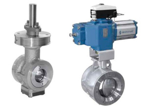 Поворотная заслонка SOMAS KVTW-A6-AKB-B12-DN25-D15-B01-PN10-40 с ручным управлением 