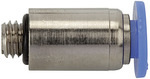 Riegler 109015 Прямой вставной фитинг, серия Blue, миниатюрный, круглый, M3 POC-34
