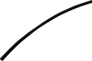 Misumi Heat Shrink Tube (Silicone / Heat Resistance / Black) 5 Pieces Per Package