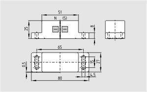 Schmersal. Magnetic reed switch - BP 20 S
