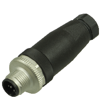 Pepperl+Fuchs. Field-attachable male connector V1S-G-BK