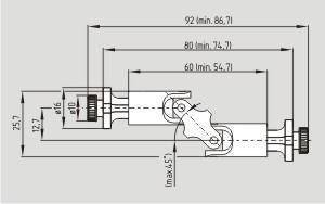 Schmersal. Hinge safety switch - UNIVERSAL JOINT K1