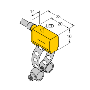 Датчик магнитного полядля пневмоцилиндров - BIM-PST-Y1X - 10570 Turck