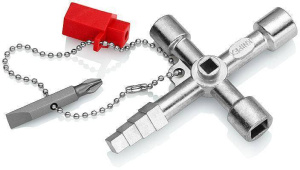 Knipex 00 11 04 Ключ для электрошкафов профессиональный 
