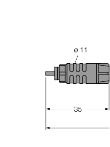 фибро-оптический проводник P-Linkоболочка кабеля ПУР - SFOL-3M - 6611279 Turck