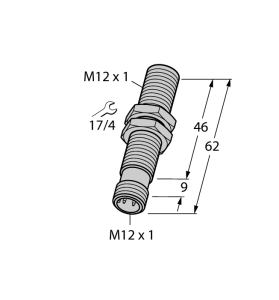 Индуктивный датчикс аналоговым выходом - BI2-M12-LIU-H1141 - 1535533 Turck