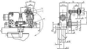 Schmersal. Door locking devices - AV 18LHX30U 45 GR.N 