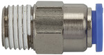 Riegler 110174 Прямой вставной фитинг, серия Blue, самофиксирующийся, R 1/4 вн. 196.146