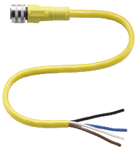 Pepperl+Fuchs. Female connector V1-G-YE5M-PUR-H/S