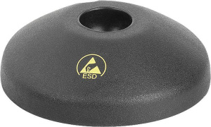 Norelem 27800_B Swivel feet plates antistatic, Form B