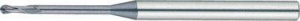 Misumi XAL Series Carbide Long Neck Ball End Mill, 2-Flute / Stub, Long Neck Model