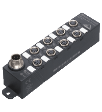 Pepperl+Fuchs. AS-Interface sensor/actuator module VAA-4E4A-G16-ZEJ/E2L