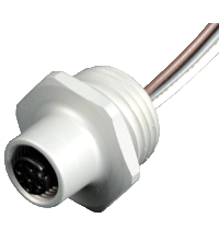 "Pepperl+Fuchs. Female receptacle 1/2"" NPT-V15-G-.3M"
