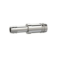 Riegler 136555 Двойной шланговый соединитель, для шланга внутр. D. 9,13 мм, никелированная латунь MSN1700913