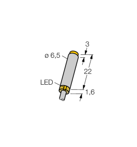 Индуктивный датчик - NI3-EH6.5K-AN6X Turck