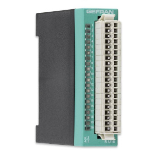 GEFRAN 10199 R-EU16 Module with 8 digital iputs + 8 digital outputs 