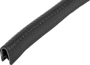 Norelem 96520_B Edge protection profiles with steel retaining strip, Form B 