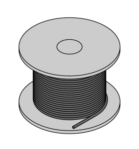 Кабель привода/датчика, ПВХкабель в бухтах - CABLE5x0.34-SH-PVC-BK-500M/TEL - 6627975 Turck 