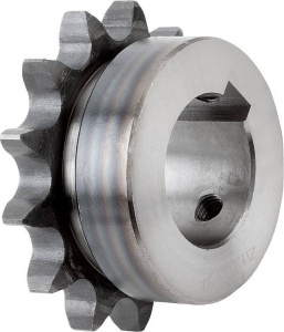 Norelem 22250_B Sprockets single 5/8 x 3/8 DIN ISO 606, ready to install Form B