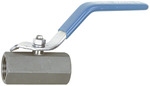 Riegler 103477 Шаровый кран из нержавеющей стали 1.4408, 1-составный, Серия Small, G 1/4 374.01-ES