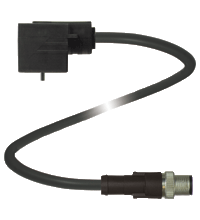 Pepperl+Fuchs. Valve Connector Cordset VMA-2+P-1M-PUR-V1-G