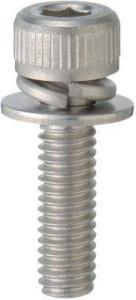Misumi Socket Head Cap Screws/with Flat Washer (Box)