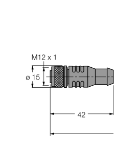 Стандартная версия идентификационного соединительного кабеля BL - RK4.5T-10/S2500 - 6699207 Turck