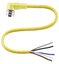 Pepperl+Fuchs. Female connector V15-W-YE5M-PVC