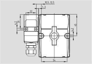 Schmersal. Safety switch with separate actuator - AZ 17-B25-R-G0