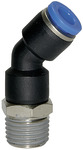 Riegler 109255 Вставной фитинг 45° серия Blue, вращающийся, R 1/2 вн. 154.012-6
