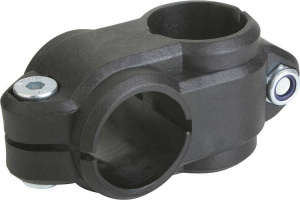 Norelem 29000 Tube clamps cross, plastic