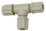 Riegler 110888 T-образный фитинг для шланга, для шланга 4/6 мм, PP 140.21-PP