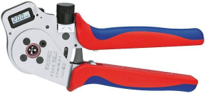 Knipex 97 52 65 DG A Инструмент для тетрагональной опрессовки точеных контактов 