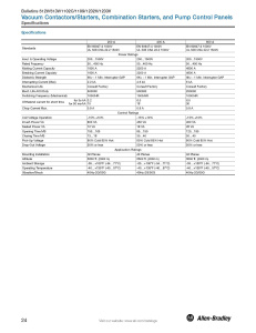 Allen-Bradley 1109-BOD-EEJ 1109 Нереверсивные вакуумные стартеры