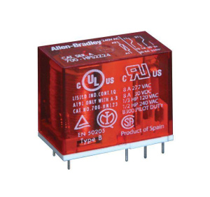 Allen-Bradley 700-HPS2Z24 700-HP Реле общего назначения с разъемом PCB