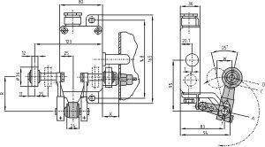 Schmersal. Door locking devices - AV 15LB2X30U 45 GR.N 
