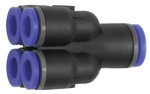 Riegler 109874 Мультираспределитель, штекерный разъем серия Blue шланг, вн. диаметр O 6/4x4 218.006-4
