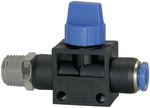 Riegler 110089 Блокирующий клапан серия Blue, штекерный разъем, R 1/4 вн., шланг O 8 192.014-8