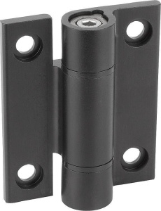Norelem 27862 Hinges aluminium, with detent