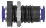 Riegler 135757 Прямой вставной соединитель стоечного типа, серия Blue, M12x1.0 149.004-K