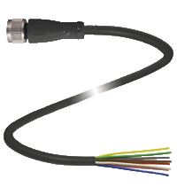 Pepperl+Fuchs. Female connector V19-G-BK0,4M-PUR-U