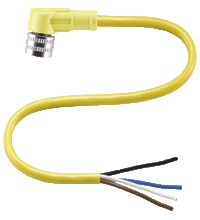 Pepperl+Fuchs. Female connector V1-W-YE10M-PUR-H/S