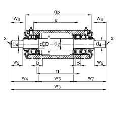 Стационарные подшипниковые узлы VRE316-E