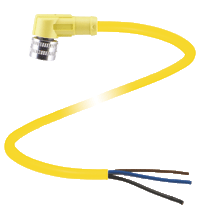 Pepperl+Fuchs. Female connector V11B-W-YE4M-PVC