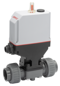 Motorized diaphragm valve GEMU R629