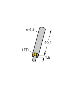 Индуктивный датчик - BI2U-EH6,5-AN6X - 4281170 Turck