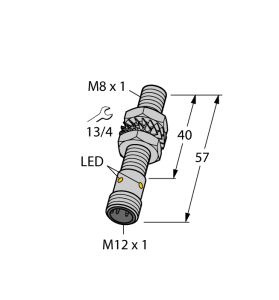 Индуктивный датчикс увеличенной дистанцией срабатывания - BI2-EG08-AP6X-H1341 - 4602060 Turck