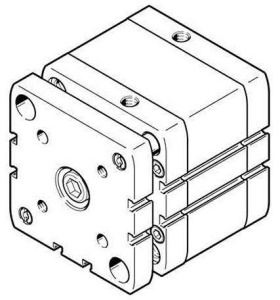 Компактный цилиндр ADNGF-80-60-PPS-A Festo